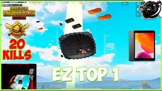 HANDCAM IPad 8th GENERATION 🔥 PUBG MOBILE  | EZ TOP 1 | MORTEPUBG 😈 4finger + GYRO