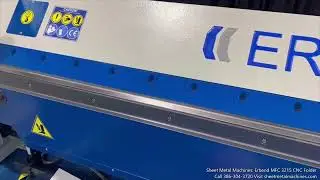 Sheet Metal Machines: ERBEND CNC Folder MFC 3215