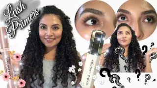 Marc Jacobs Velvet Noir Lash Primer Vs L'oreal Voluminous Lash Paradise Primer Review | Marianellyy