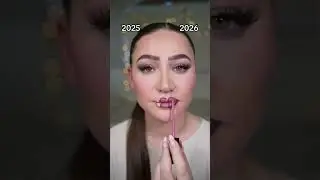 2025 vs 2026 😉❤️#makeup #makeuptutorial #foryou