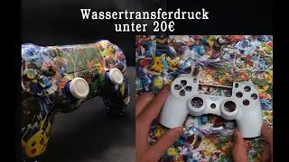 Wassertransferdruck Tutorial für Anfänger/ PS4 Controller Hydro dipping / Anleitung mit Erklärung🎨
