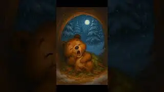 The Bear Prepares for Winter Sleep - North Dakota Fairytales