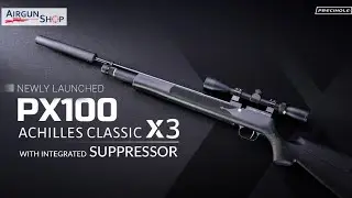 Precihole PX100 Achilles X3 Black PCP Air Rifle | www.Airgunshop.in
