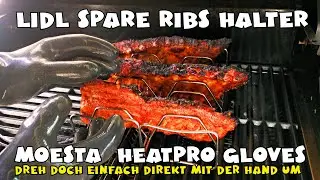 Moesta HEATPRO Gloves + Lidl Spareribs Halter