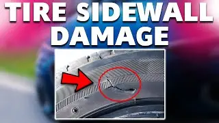 Tire Sidewall Damage? &ndash; When To Replace the Tire