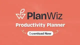 Productivity Planner App | Planwiz #productivity #dailyplanner #productivityapp #trending #ipad #app