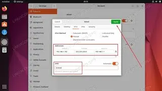 CONFIGURING UBUNTU COMPUTER USING WIRED CONNECTION | BY MIANO, MORANTE, GORE|
