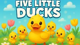 Five Little Ducks | Pond Adventure &ndash; Bright 3D Kids Song