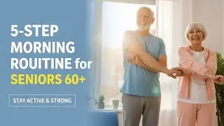 Simple 5-Step Morning Routine for Seniors 60+ | Stay Active, Strong & Energetic Every Day