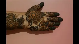 Very Beautiful Latest Heavy Floral Bridal Henna Design | Beautiful Floral Henna Design Tutorial 