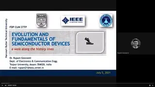 Evolution and fundamentals of semiconductor devices  Dr. Rupam Goswami