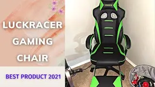 Luckracer Gaming Chair with Footrest Review & Instructions 2021 | Top Gaming Chair