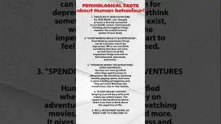4 Life-changing facts that boost mental health and happiness! ✅ #psychology #facts #shorts