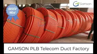 GAMSON HDPE PLB Telecom Duct | For Optical Fiber Cable and Electrical Cables | Telecom Duct Factory