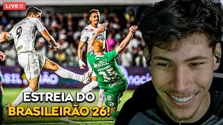 ESTREIA DO BRASILEIRÃO + TARDE DE CHAMPIONS! COLAA