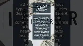 TOP FIVE INSURANCE FACTS [B] #risk #reward #rr #return #roi #roe #roas