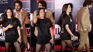 Ashish Chanchlani Romantic Moments With Rumoured Girlfriend Elli Avram At Ekaki Movie Screening