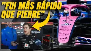 &iexcl;&iexcl;DE LOCOS!! COLAPINTO JUEGA EN LA LIGA DE GASLY EN LONG RUN (PERO SUFRE A UNA VUELTA EN CANAD&Aacute;)