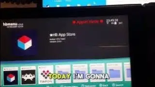 How to Exit Applet Mode Nintendo Switch Homebrew (with captions)
