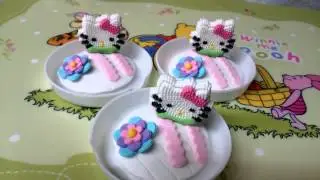 Hello Kitty 3D Cupcake Toppers