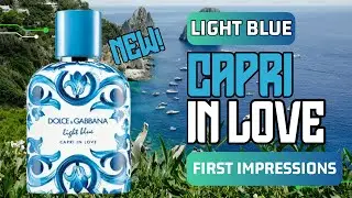 New! Dolce & Gabbana Light Blue Capri in Love First Impressions | Unique Simplicity