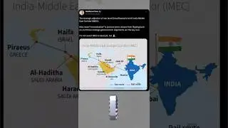 China and Russia killed the India Middle East Europe Corridor? IMEC #shorts
