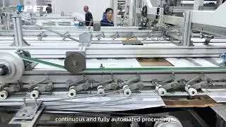 TPET丨Automatic Flat Sheet Four-sides Sewing Machine ET-6660