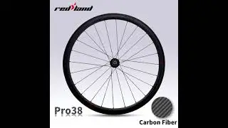 REDLAND High quality carbon 700c wheelset ,T800 carbon,front wheel100mm/rear wheel 135mm
