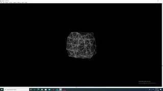 RasMol Molecular Dynamics Monte Carlo 100 atoms