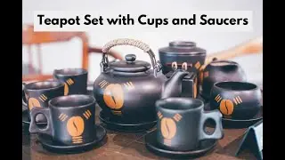 Teapot Set with Cups and Saucers ON Amazon