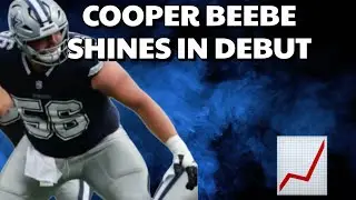 Cooper Beebe was impressive in his CENTER DEBUT All 22 film 🎥( Can he win the starting job?)