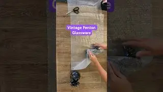 Packing Fenton Glassware For Safe Shipping - eBay Orders #fenton #ebay #orders