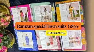 Ramzan Special Lawn Suits 🌙✨ | Amal by Rajbari Raha | Okhla Delhi | ₹1850/-#youtube #viral #suits 