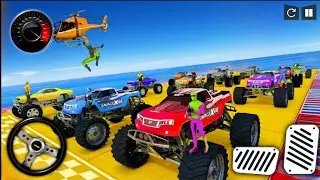 Stunt Car Gta Mod Games in Mega Ramp Stunt - Double Trouble Cars Stunts - Android Gameplay