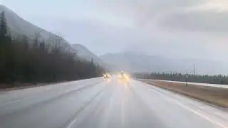 On the way home from Banff International Park. Thanks for watching.#canada #viralvideo