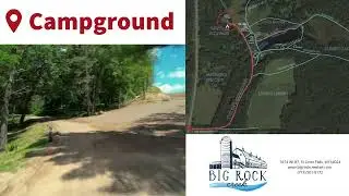 Directions to the Campground/Glampground at Big Rock Creek in St. Croix Falls, Wisconsin.