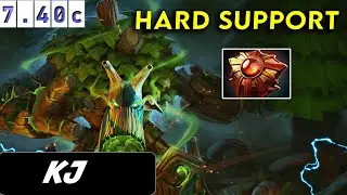 KJ Treant Protector Hard Support - Dota 2 Patch 7.40c Pro Player Full Gameplay