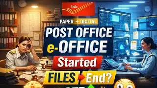 डाक विभाग सभी SO/HO/Division को करने जा Ai Automation Paperless Office 😮 GDS के लिए Ai Skill जरूरी 😰