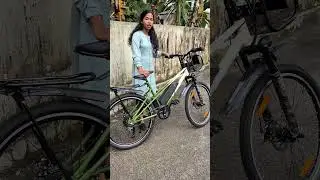 The perfect choice for ladies// daily commute// Electric cycle for ladies