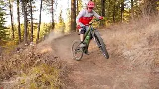 Riding at Jug Mountain Ranch in Mccall Idaho with the Fly Racing Crew