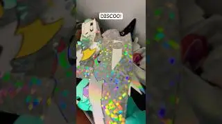 DISCO! 📀🪩#unique #dragon #cool #paperdragon #art #viral #trend #fyp #puppet #foryou #shorts