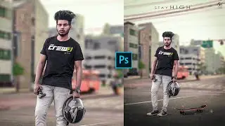 Sony Jackson Photoshop Manipulation Photo Editing Tutorial | Photoshop Road Editing | PS Graphics🔥😎🔥