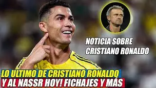 🚀Lo Ultimo Cristiano Ronaldo y Al Nassr HOY!