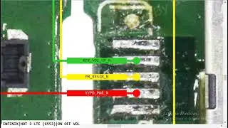 INFINIX HOT 3 LTE X553 ON OF Volume Powar Kiy Problem Ways Hardware Solution #borneoschematic #gsmst