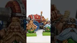 New video is up! Dwarf Flame Cannon 🔥 #miniaturepainting #warhammer
