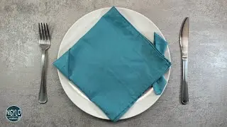How to Fold a Cloth Napkin into a Fish Shape | Creative Table Decor