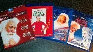 The Santa Clause Trilogy Collection Blu-ray Unboxing (1994,2002,2006) Tim Allen