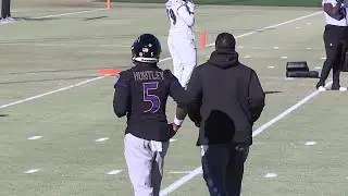 Lamar misses practice again, Huntley focused 