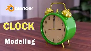 Blender Beginner Tutorial: Alarm Clock Modeling