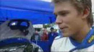 Andreas Mikkelsen crashes at Rally Ireland